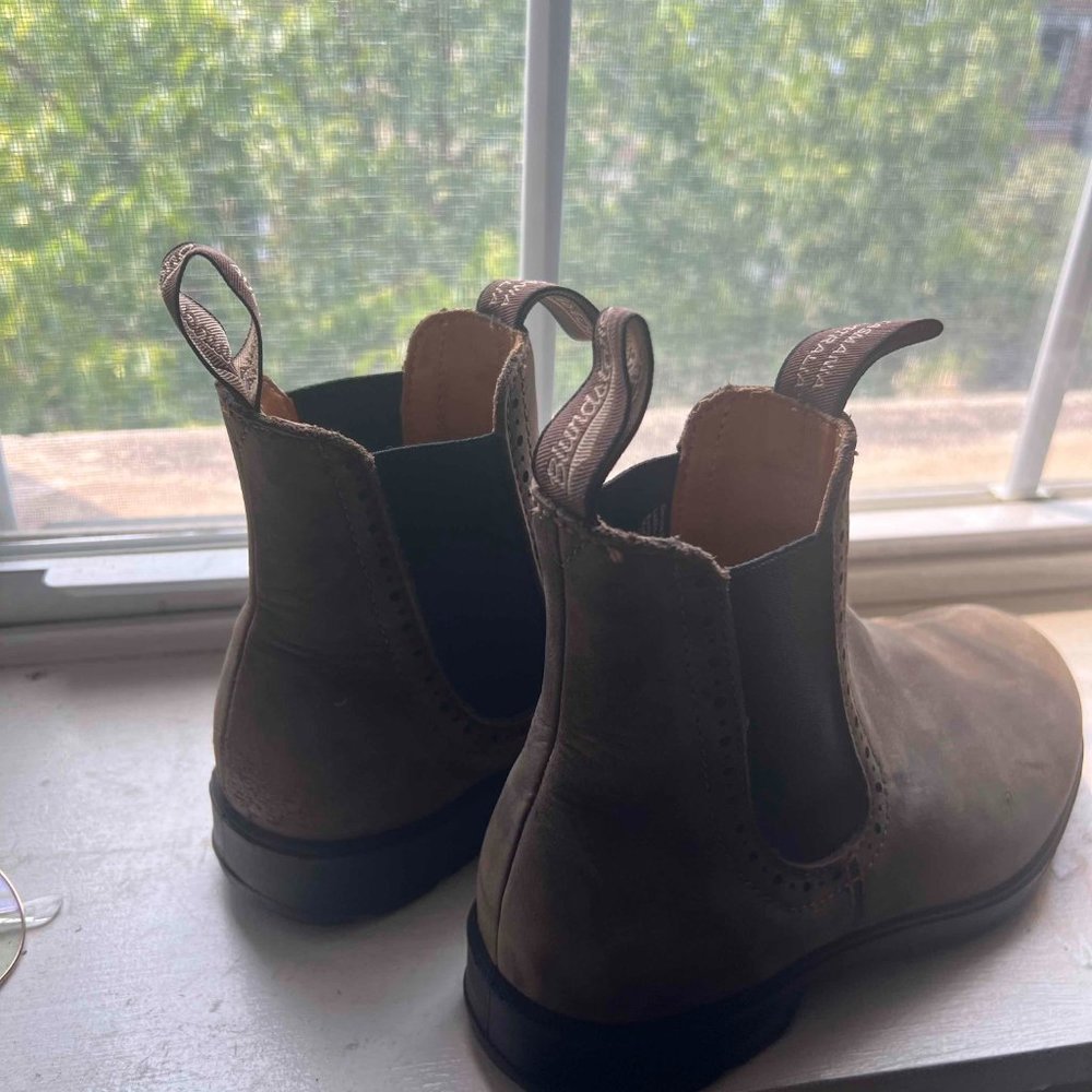 COPY - GREAT CONDITION BLUNDSTONE 1351 WOMENS HIGH TOP IN RUSTIC BROWN